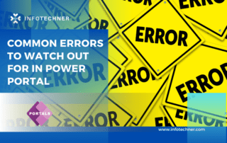 common errors in power portal