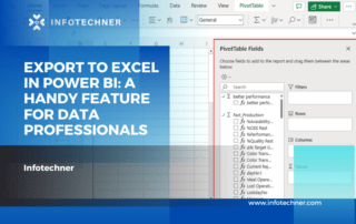 Export to Excel in Power BI: A Handy Feature for Data Professionals